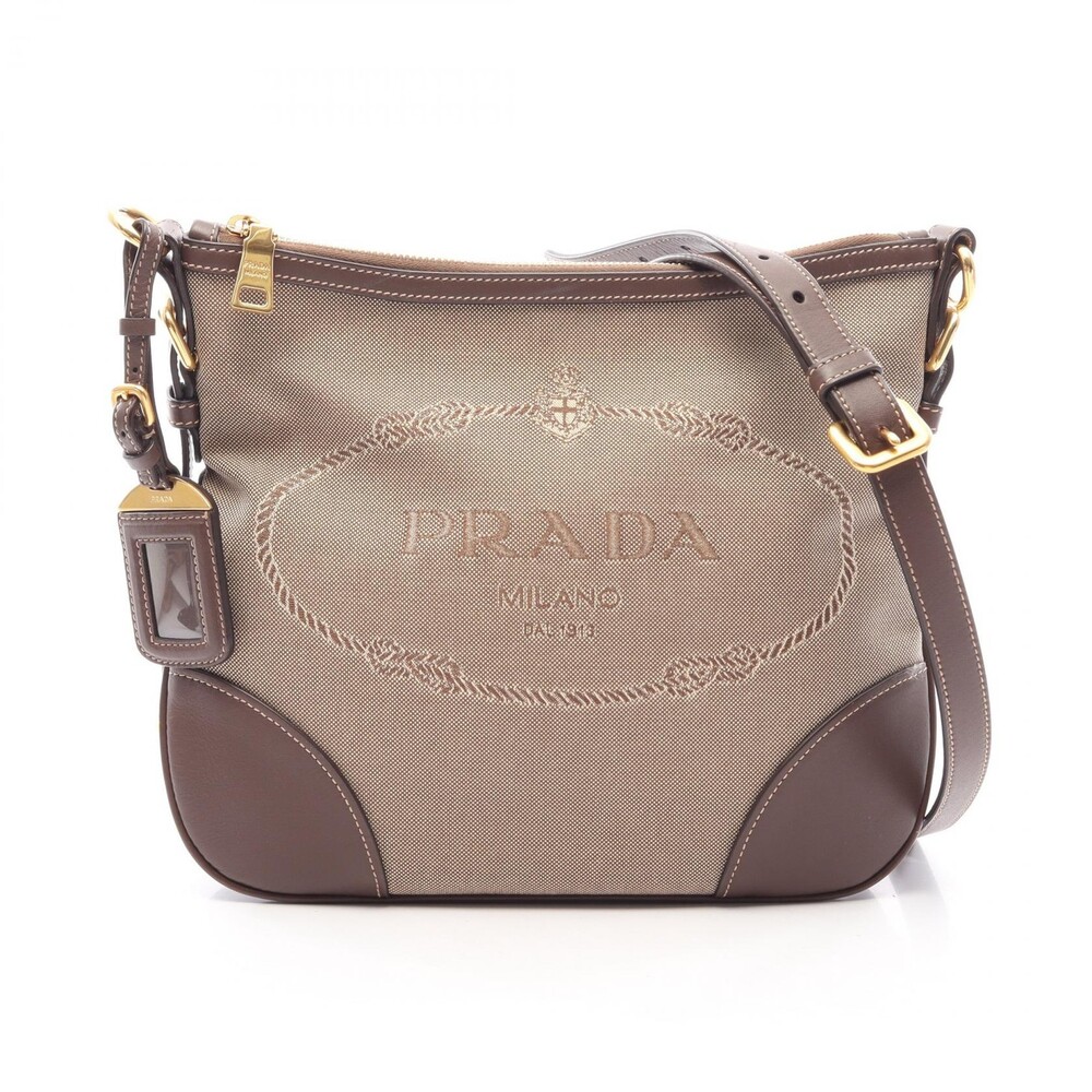 Prada Logo Jacquard Shoulder Crossbody #303565P97B